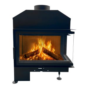 Laura Small Desni – Kompaktan ugaoni kamin modernog dizajna