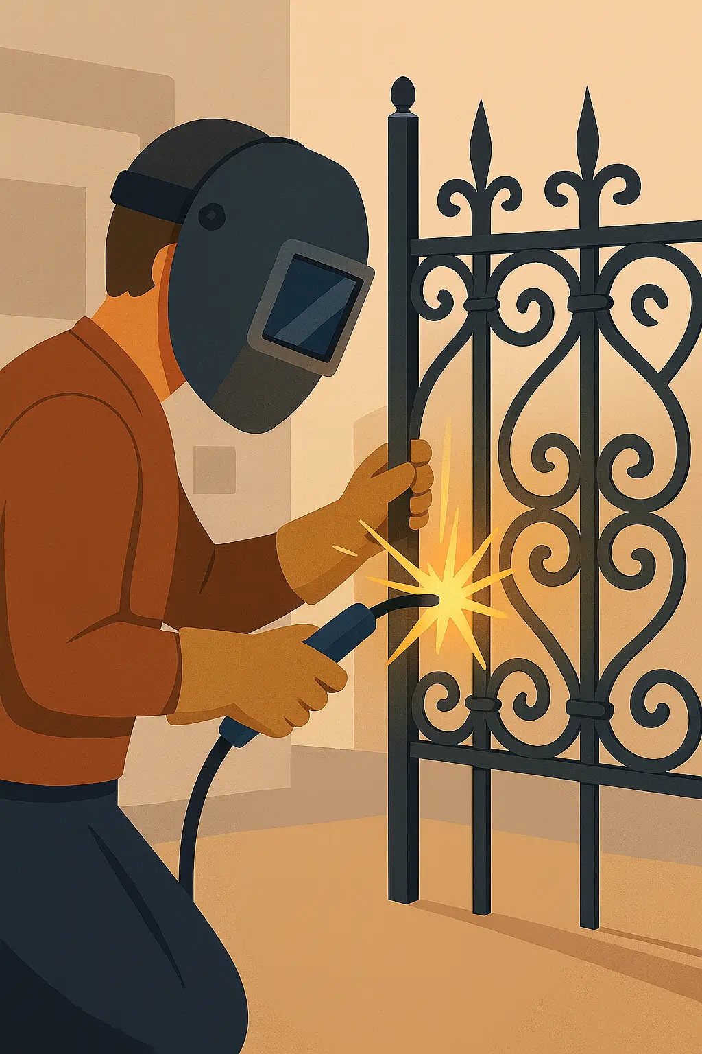 Kovane ograde – trajna lepota za vaš dom